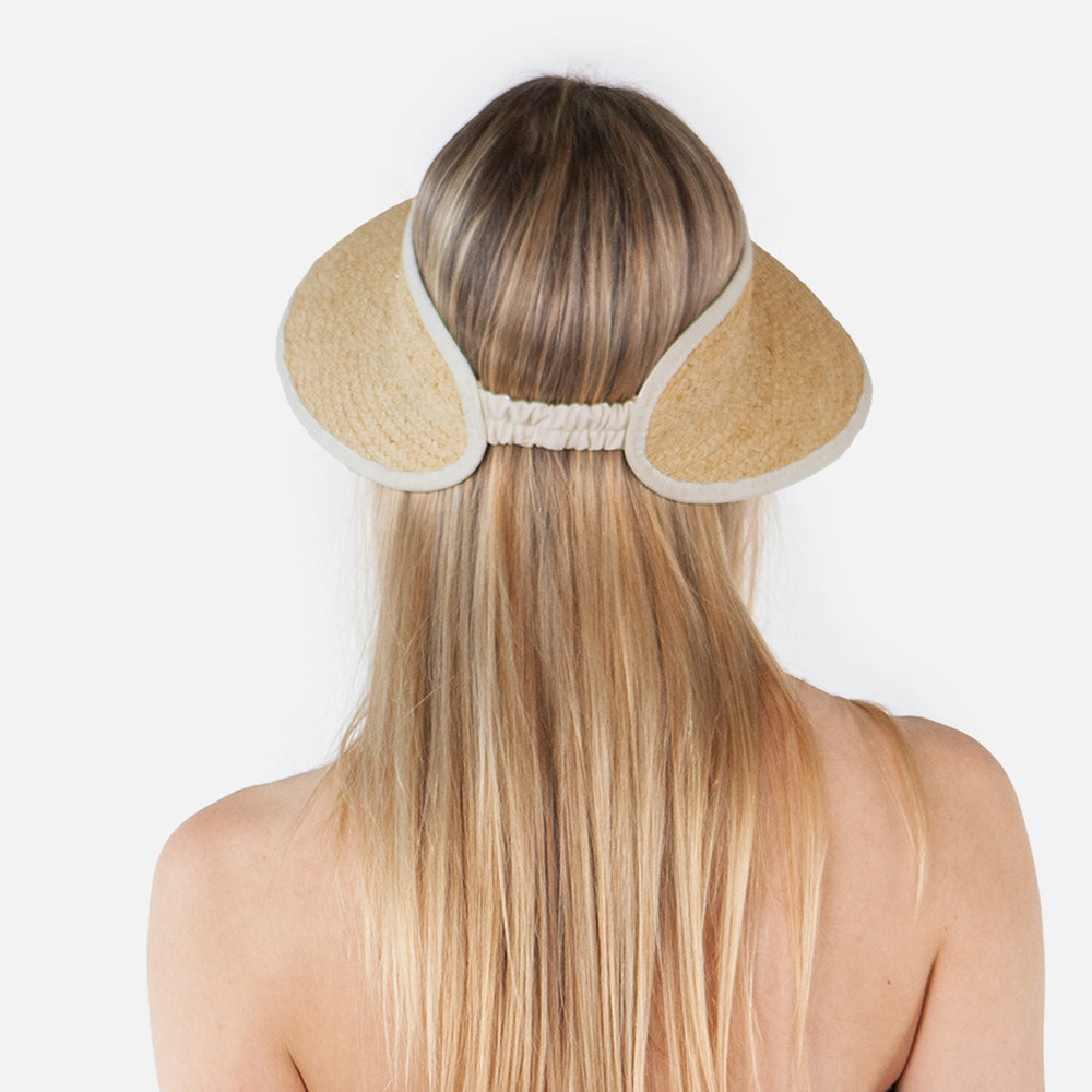 Visera Tambinou de paja de Barts - Natural