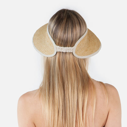 Visera Tambinou de paja de Barts - Natural