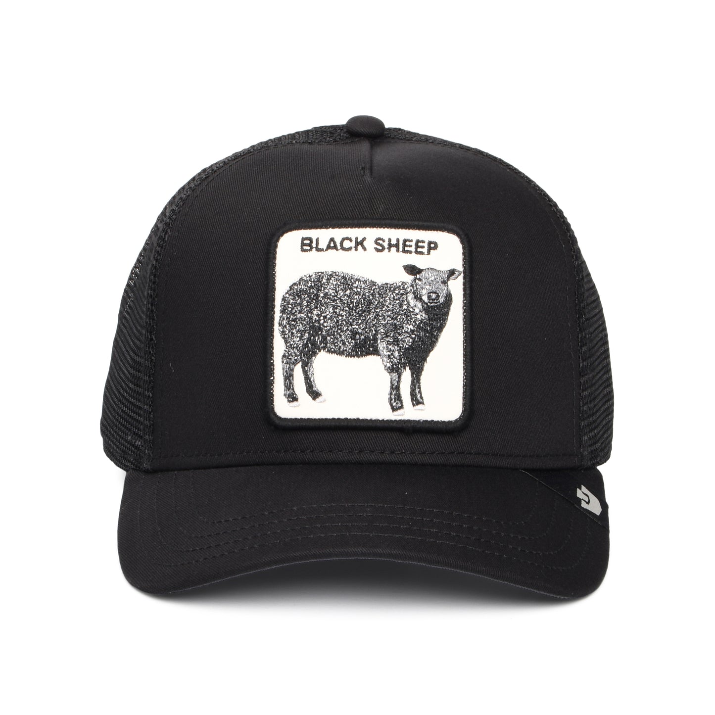 Gorra Trucker Black Sheep de Goorin - Negro