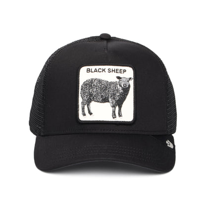 Gorra Trucker Black Sheep de Goorin - Negro