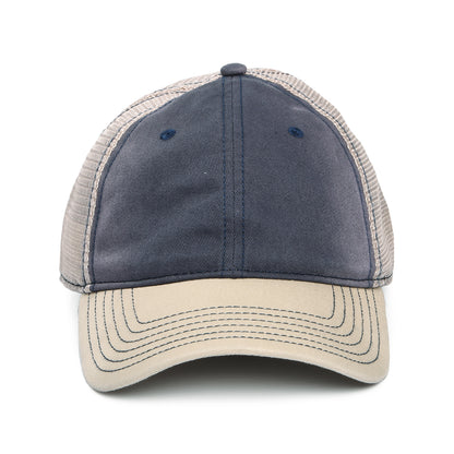 Gorra Trucker de algodón de Dorfman Pacific - Azul Marino
