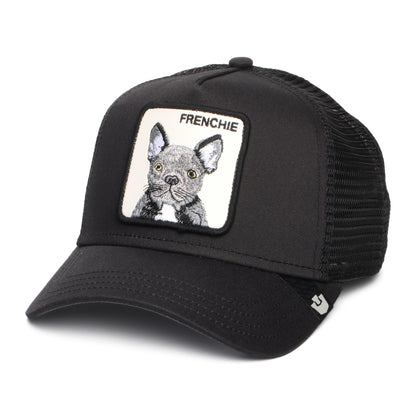 Gorra Trucker Frenchie de Goorin - Negro