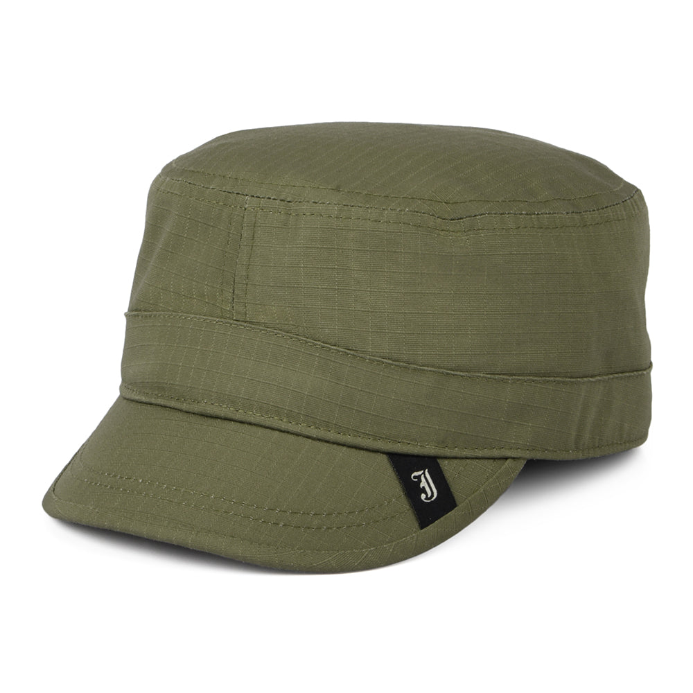 Gorra militar Cadet de Jaxon & James - Verde Oliva