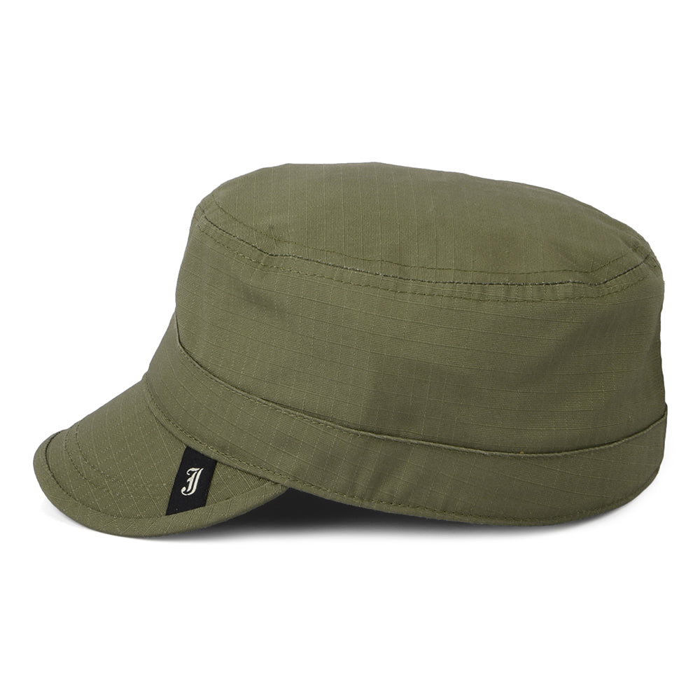 Gorra militar Cadet de Jaxon & James - Verde Oliva
