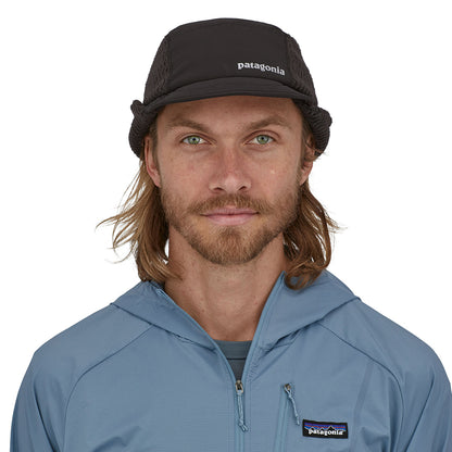 Gorra de béisbol Invierno Duckbill con orejeras de Patagonia - Negro