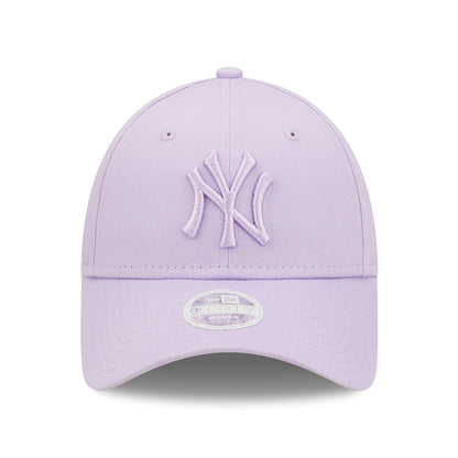 Gorra de béisbol mujeres 9FORTY MLB League Essential New York Yankees de New Era - Lila