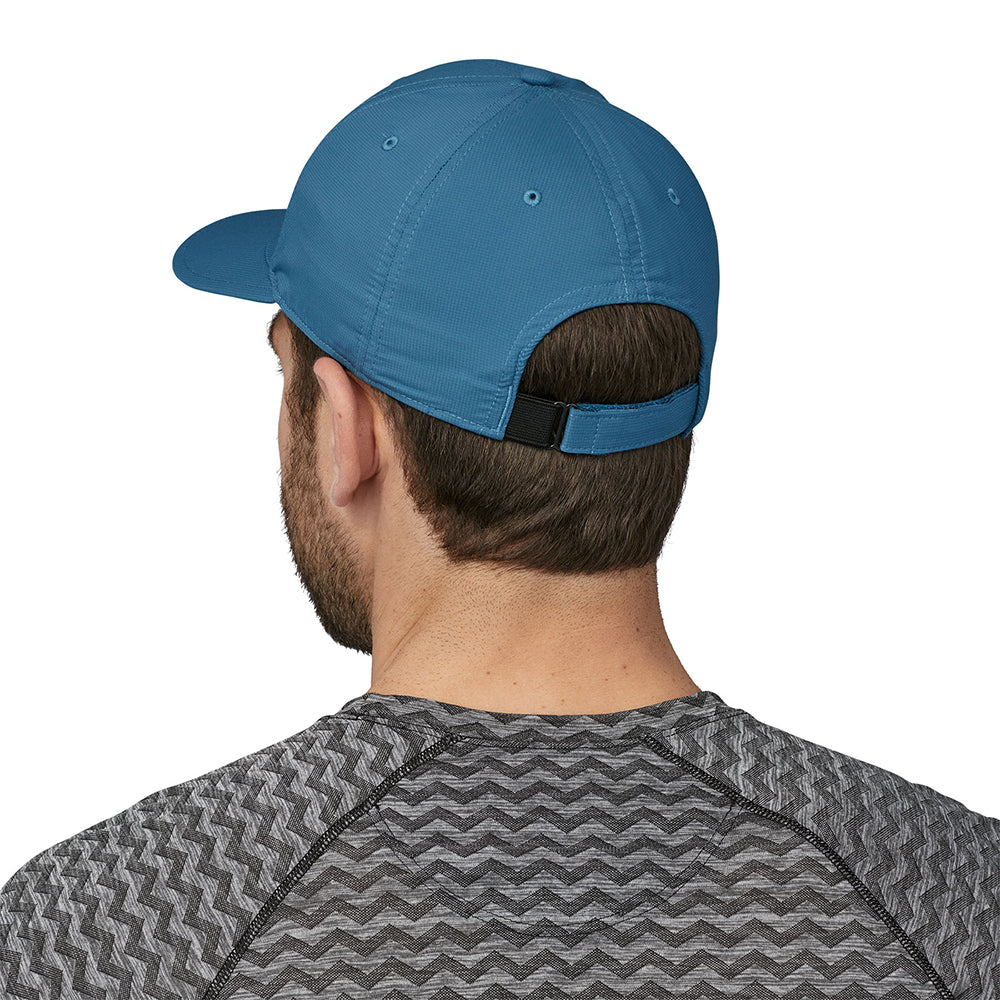 Gorra de béisbol Airshed Perfil bajo Reciclado de Patagonia - Azul Pizarra