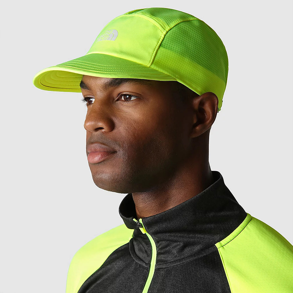 Gorra 5 paneles TNF Run reciclado de The North Face - Amarillo Neón