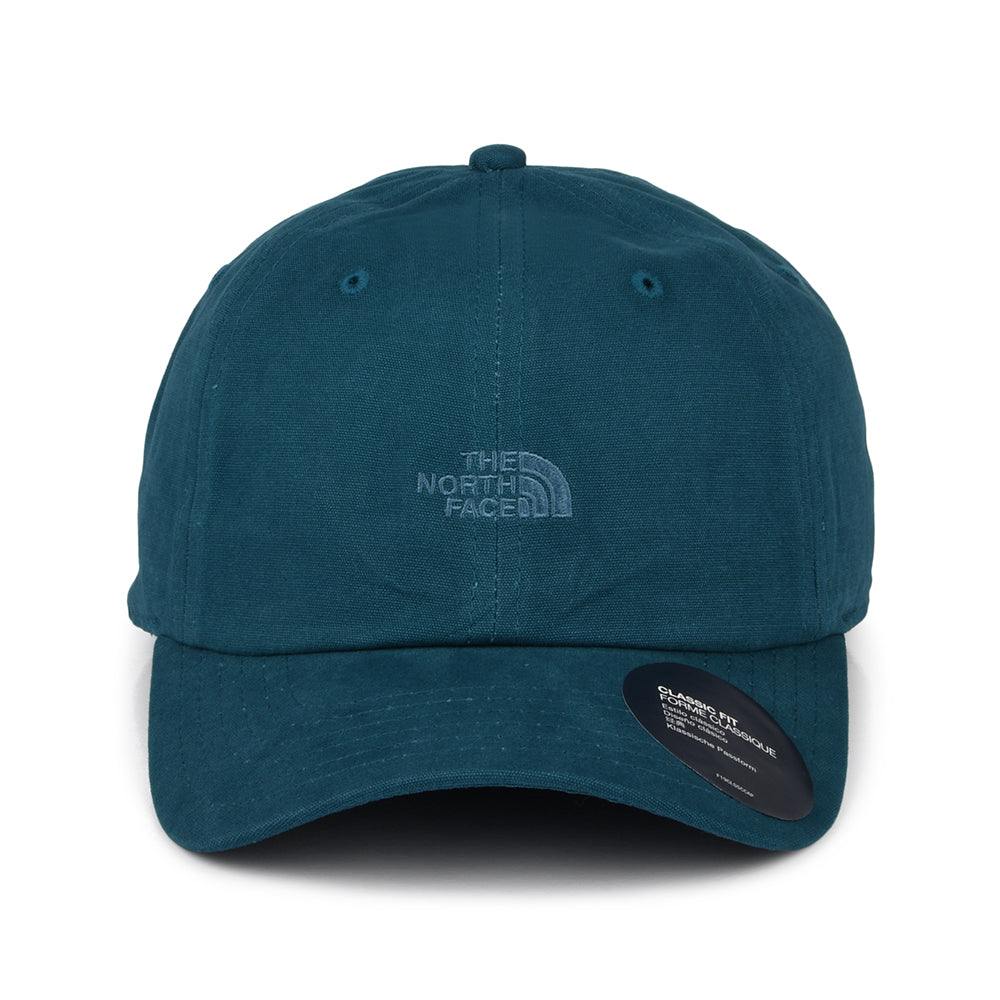 Gorra de béisbol Washed Norm de algodón de The North Face - Azul Verdoso Oscuro