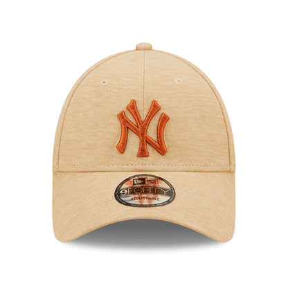 Gorra de béisbol 9FORTY MLB Jersey Essential New York Yankees de New Era - Piedra-Ocre