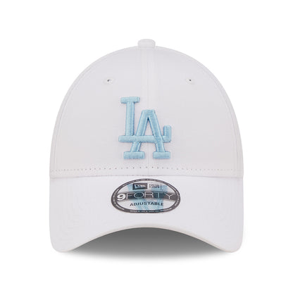 Gorra de béisbol 9FORTY MLB League Essential L.A. Dodgers de New Era - Blanco-Azul Claro