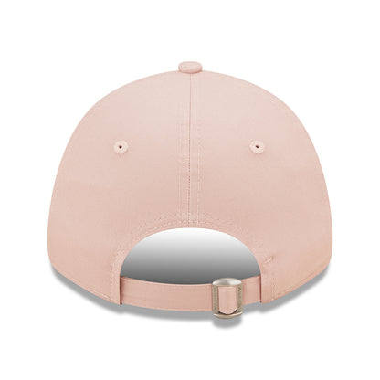 Gorra de béisbol 9FORTY MLB Metallic Logo New York Yankees de New Era - Rosa Claro-Plateado