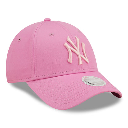 Gorra de béisbol 9FORTY MLB League Essential New York Yankees de New Era - Rosa-Rosa Claro