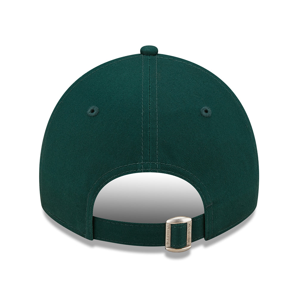 Gorra de béisbol 9TWENTY MLB League Essential Oakland Athletics de New Era - Verde Oscuro-Blanco