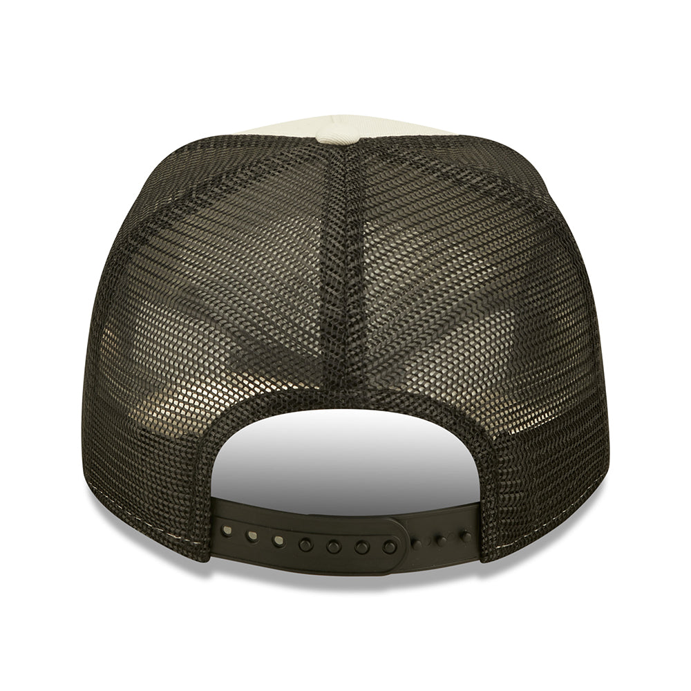 Gorra Trucker State Patch A-Frame de New Era - Piedra