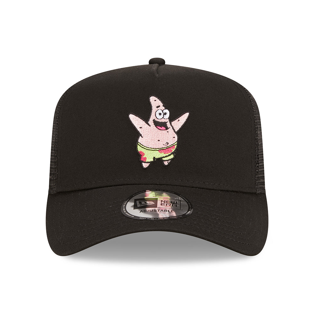 Gorra Trucker A-Frame Nickelodeon Patrick Star de New Era - Negro