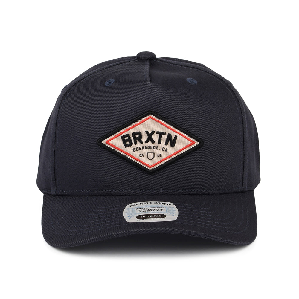 Gorra Snapback Tremont C NetPlus MP de Brixton - Azul Marino Lavado
