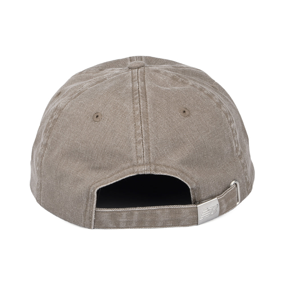 Gorra de béisbol NB Seasonal Classic de algodón lavado de New Balance - Champiñón