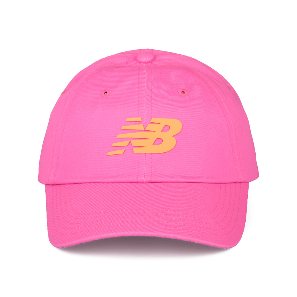Gorra Snapback visera curvada de New Balance - Rosa
