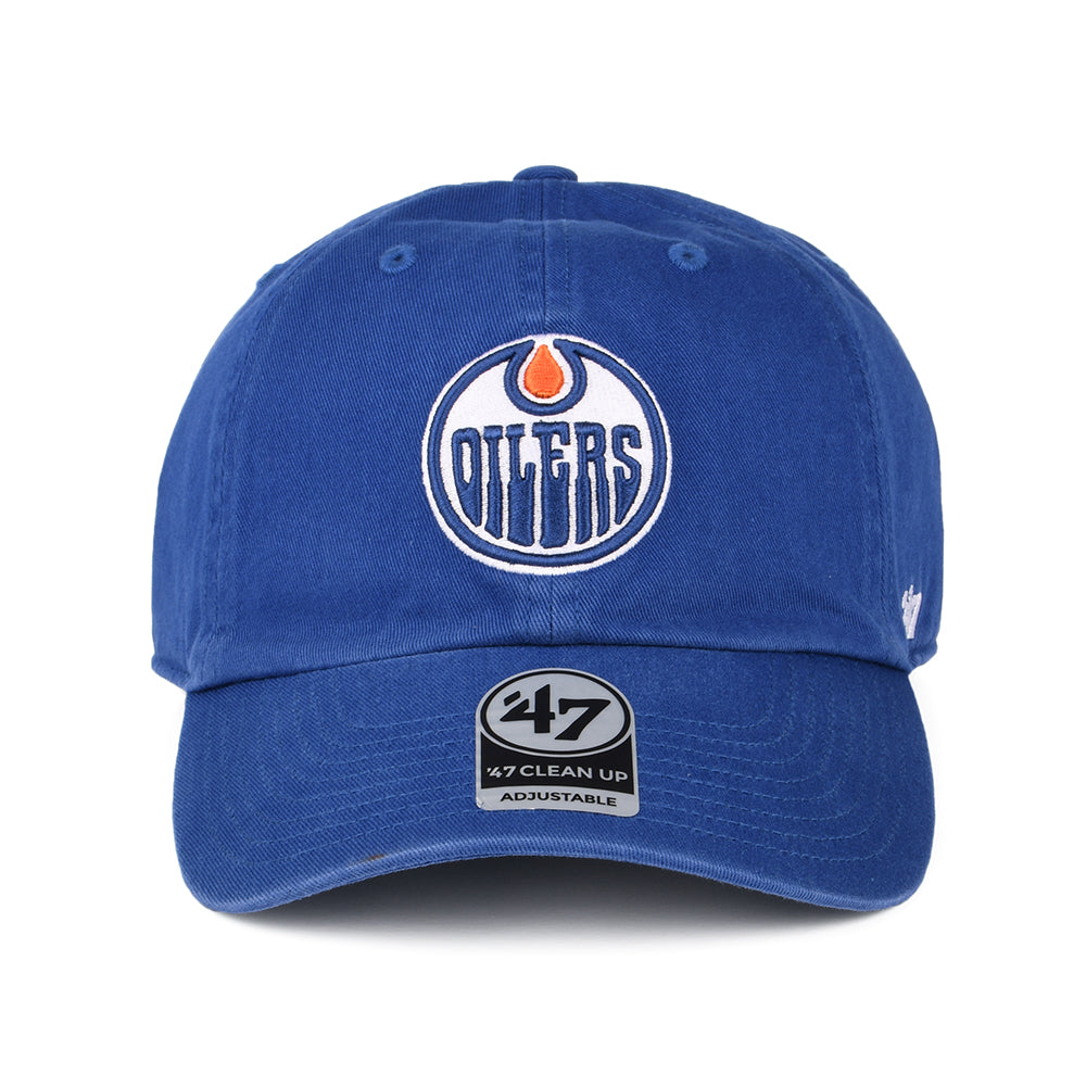 Gorra de béisbol NHL Clean Up Edmonton Oilers de 47 Brand - Azul Real