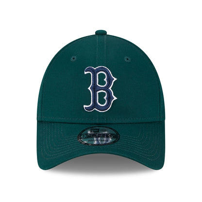 Gorra de béisbol 9FORTY MLB League Essential Boston Red Sox de New Era - Verde Oscuro-Azur Marino
