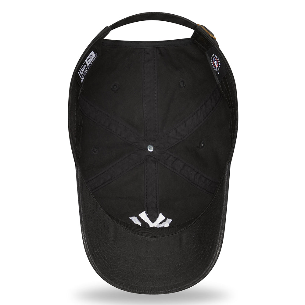 Gorra de béisbol 9TWENTY MLB League Casual de los New York Yankees de New Era - Negro-Blanco