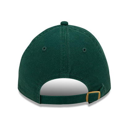 Gorra de béisbol 9TWENTY MLB League Essential Oakland Athletics de New Era - Verde Oscuro-Amarillo
