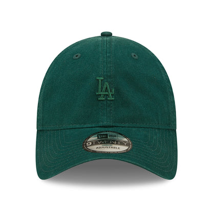 Gorra de béisbol 9TWENTY MLB Mini Logo L.A. Dodgers de New Era - Verde Oscuro
