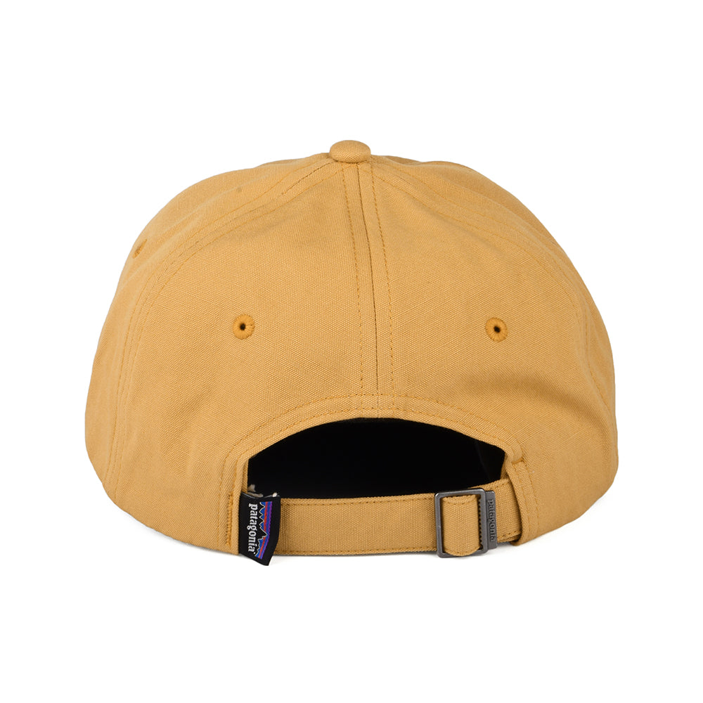 Gorra de béisbol P-6 Label de algodón orgánico de Patagonia - Camel