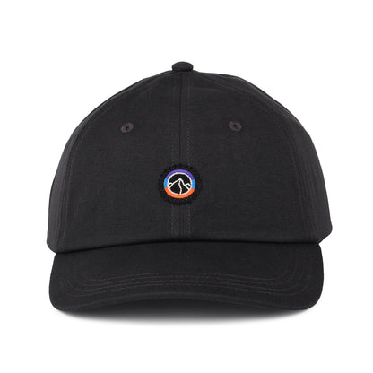 Gorra de béisbol Fitz Roy Icon Trad de algodón orgánico de Patagonia - Tinta Negro