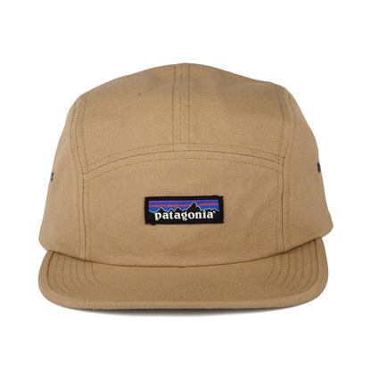 Gorra 5 paneles P-6 Label Maclure de algodón orgánico de Patagonia - Arena del Desierto
