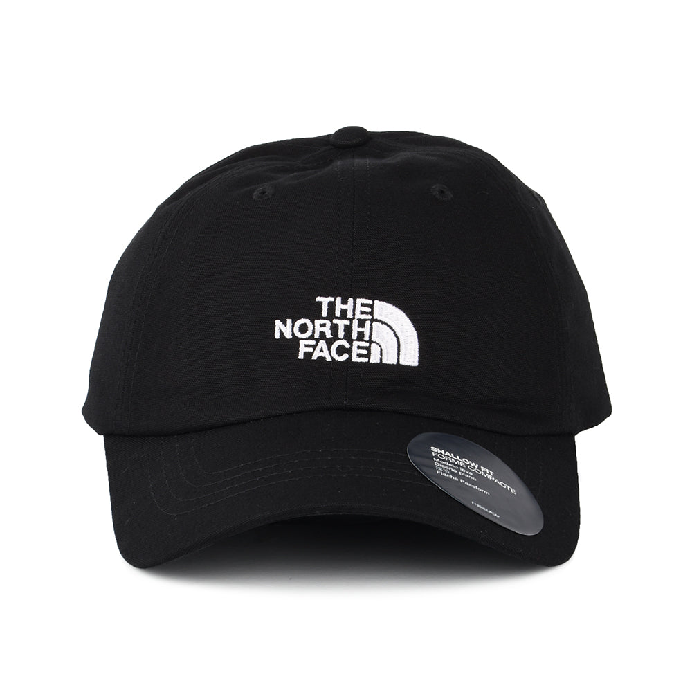 Gorra de béisbol Norm de algodón de The North Face - Negro