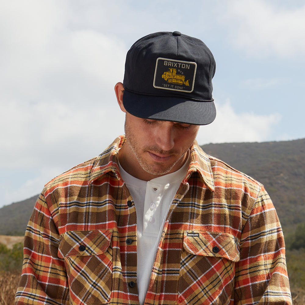 Gorra Snapback Irvington HP de Brixton - Negro