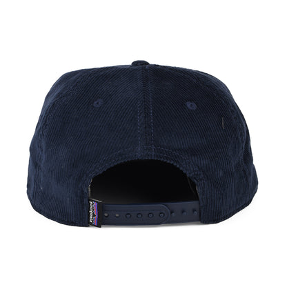 Gorra Snapback Ridgecrest Fly Catcher de pana de Patagonia - Azul Marino