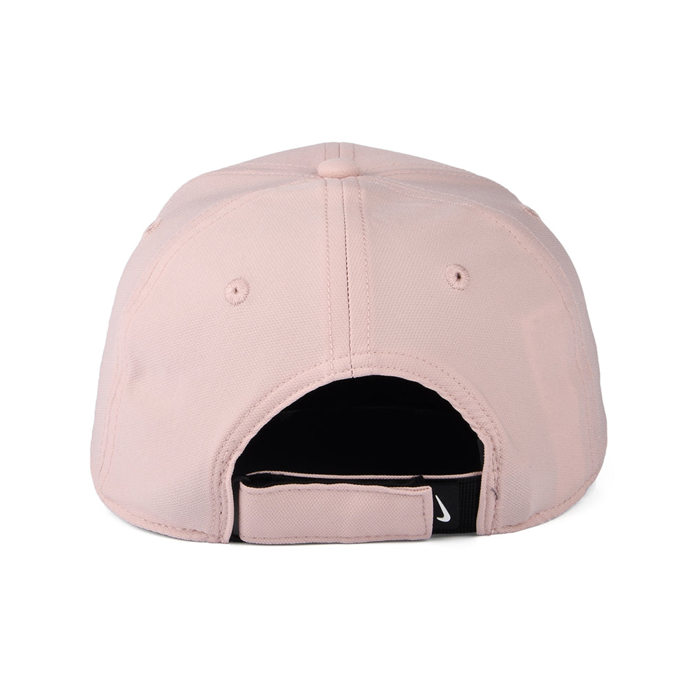 Gorra de béisbol Dri-Fit Estructurada de Nike Golf - Rosa-Blanco