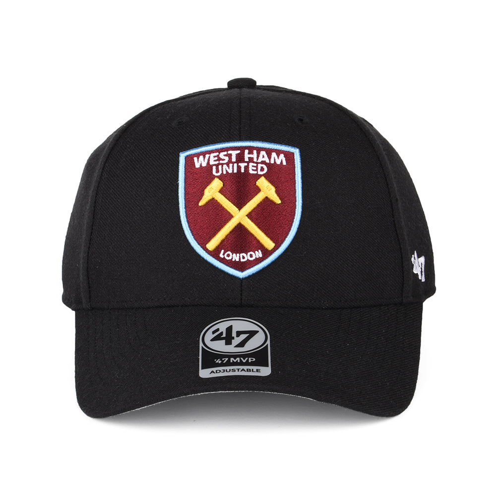Gorra de béisbol MVP West Ham United FC de 47 Brand - Negro