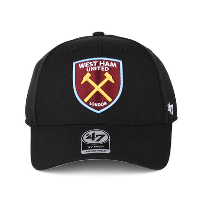 Gorra de béisbol MVP West Ham United FC de 47 Brand - Negro