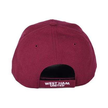 Gorra de béisbol MVP West Ham United FC de 47 Brand - Granate