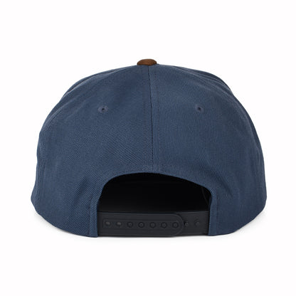 Gorra Snapback Oath III de Brixton - Azul-Marrón