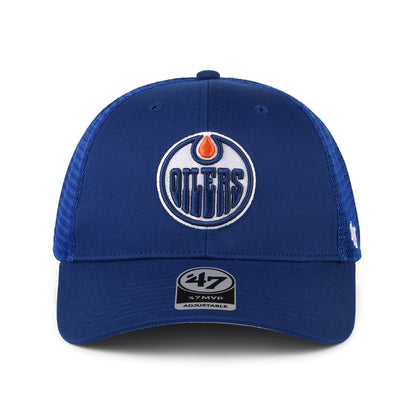 Gorra Trucker NHL Branson MVP Edmonton Oilers de 47 Brand - Azul Real