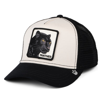 Gorra Trucker Black Panther de Goorin - Negro-Blanco