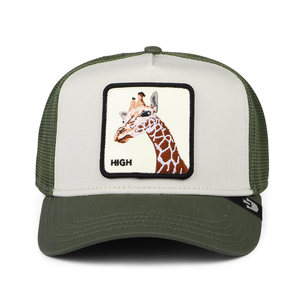 Gorra Trucker de Goorin - Oliva-Blanco