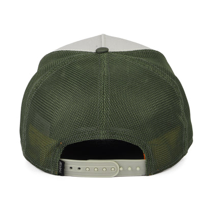 Gorra Trucker de Goorin - Oliva-Blanco