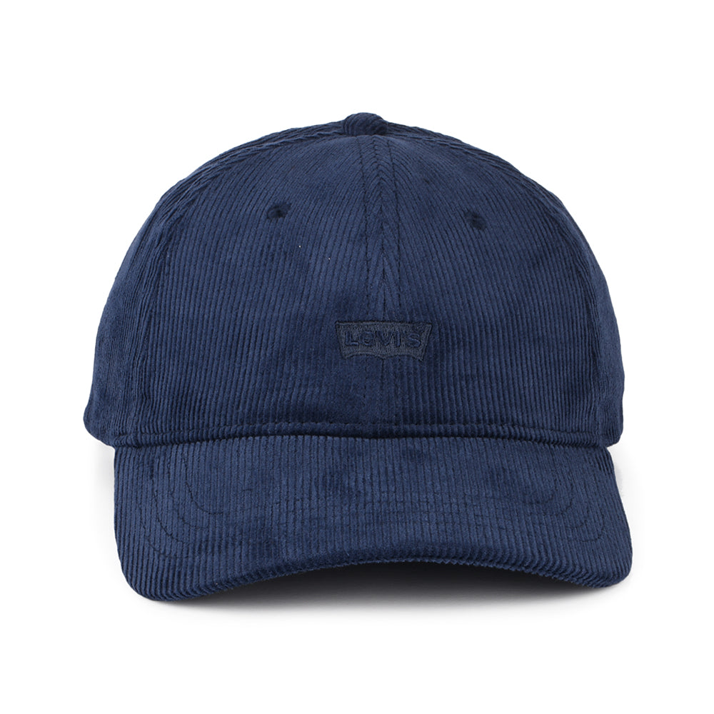 Gorra de béisbol Holiday de pana de Levi's - Azul Marino