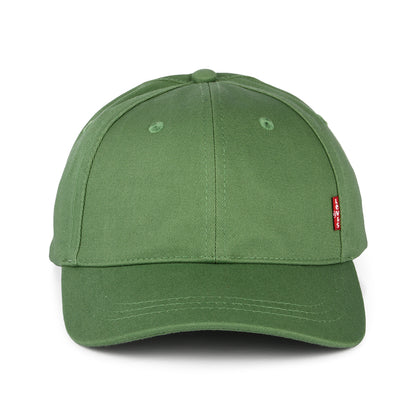 Gorra de béisbol Classic Twill Red Tab de Levi's - Verde