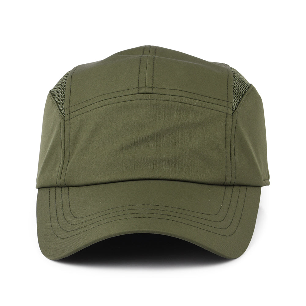 Gorra 5 paneles Airflo reciclado Reciclado de Tilley - Verde Oliva