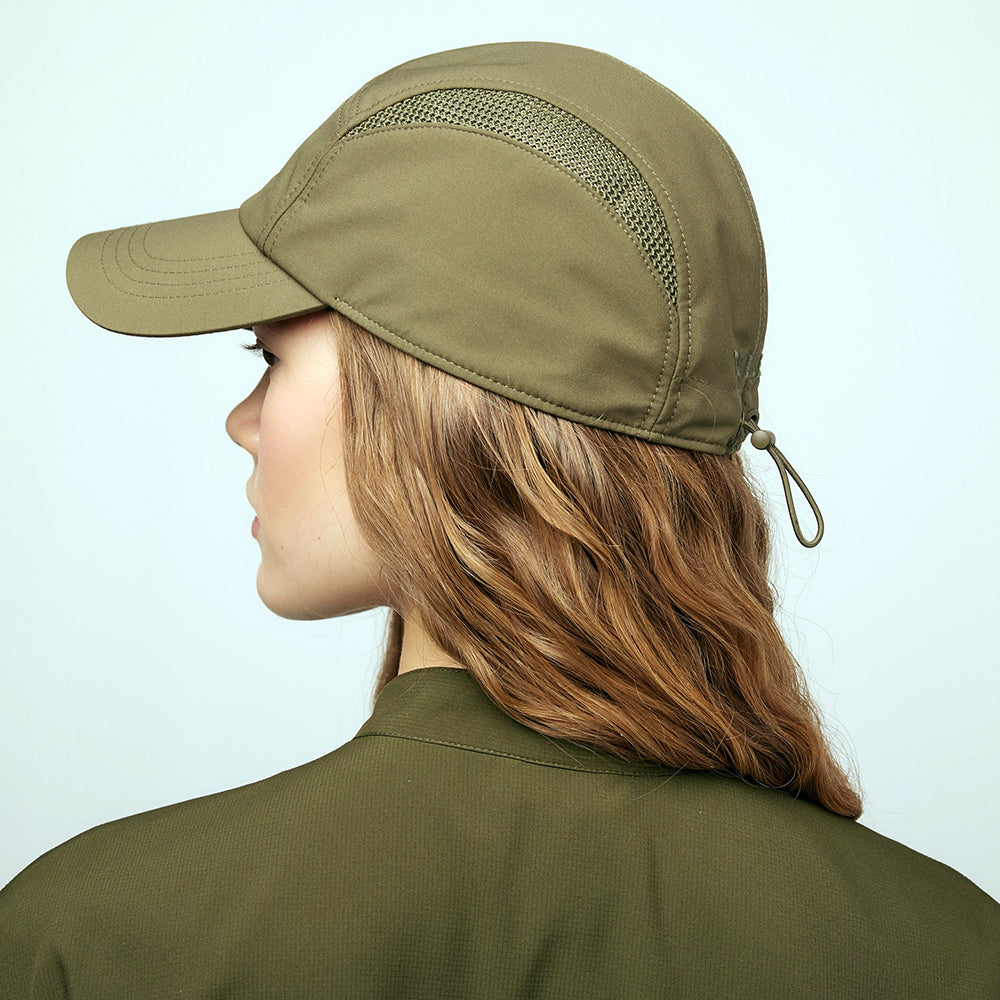 Gorra 5 paneles Airflo reciclado Reciclado de Tilley - Verde Oliva