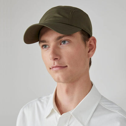 Gorra 5 paneles Airflo reciclado Reciclado de Tilley - Verde Oliva