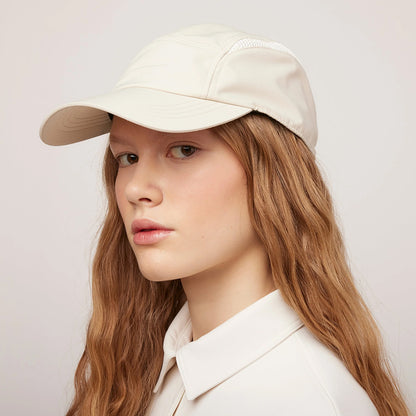 Gorra 5 paneles Airflo reciclado Reciclado de Tilley - Gris Piedra Claro