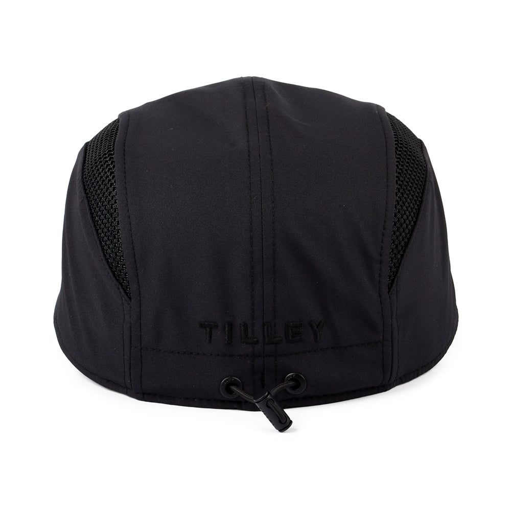 Gorra 5 paneles Airflo reciclado Reciclado de Tilley - Negro